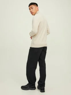 JJEEMIL KNIT HALF ZIP NOOS