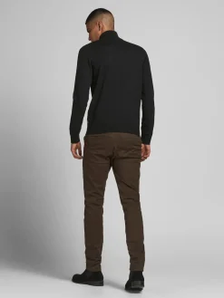 JJEEMIL KNIT HALF ZIP NOOS