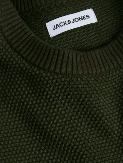 JJEGLOBE KNIT CREW NECK NOOS