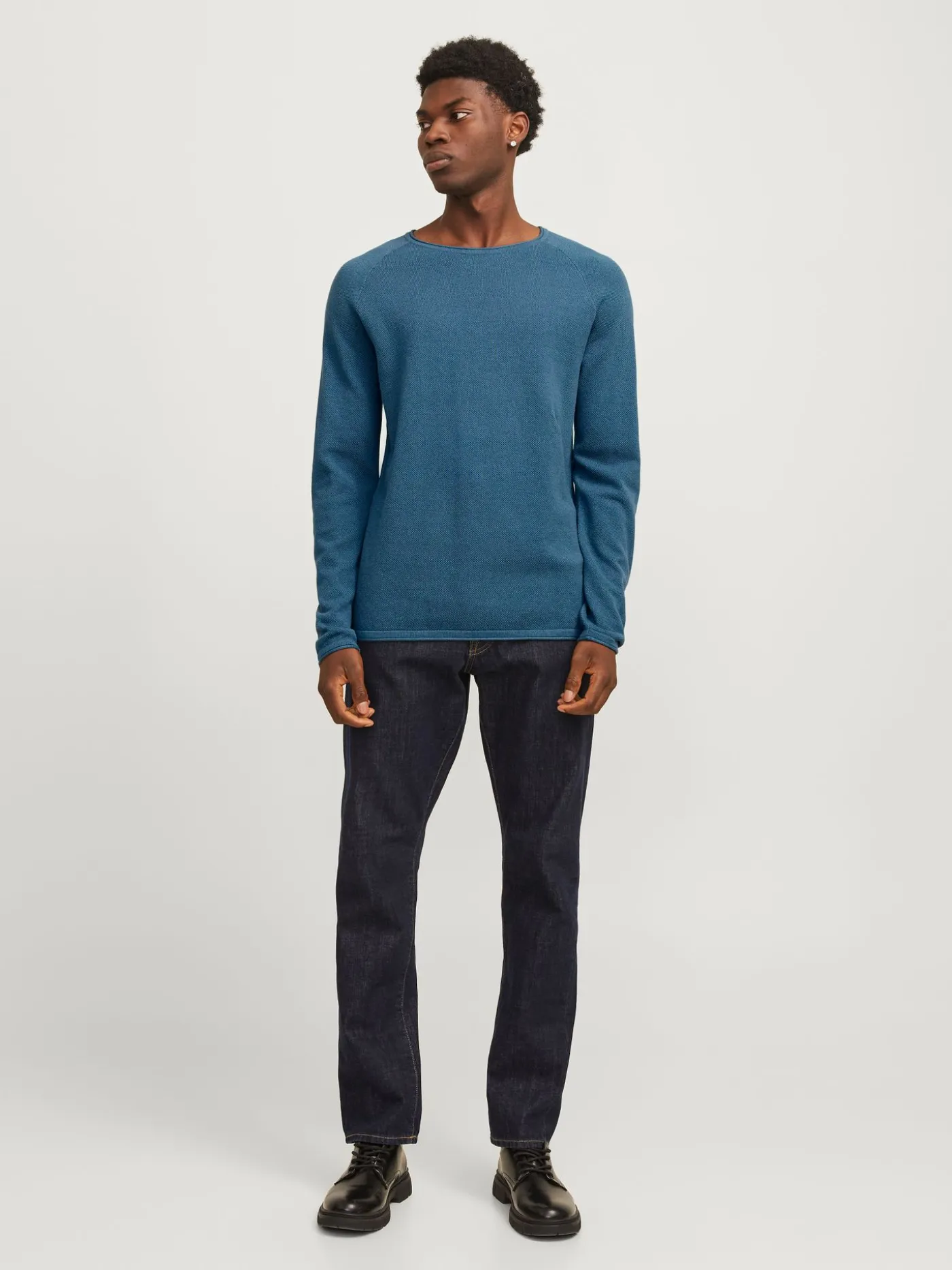 JJEHILL KNIT CREW NECK NOOS