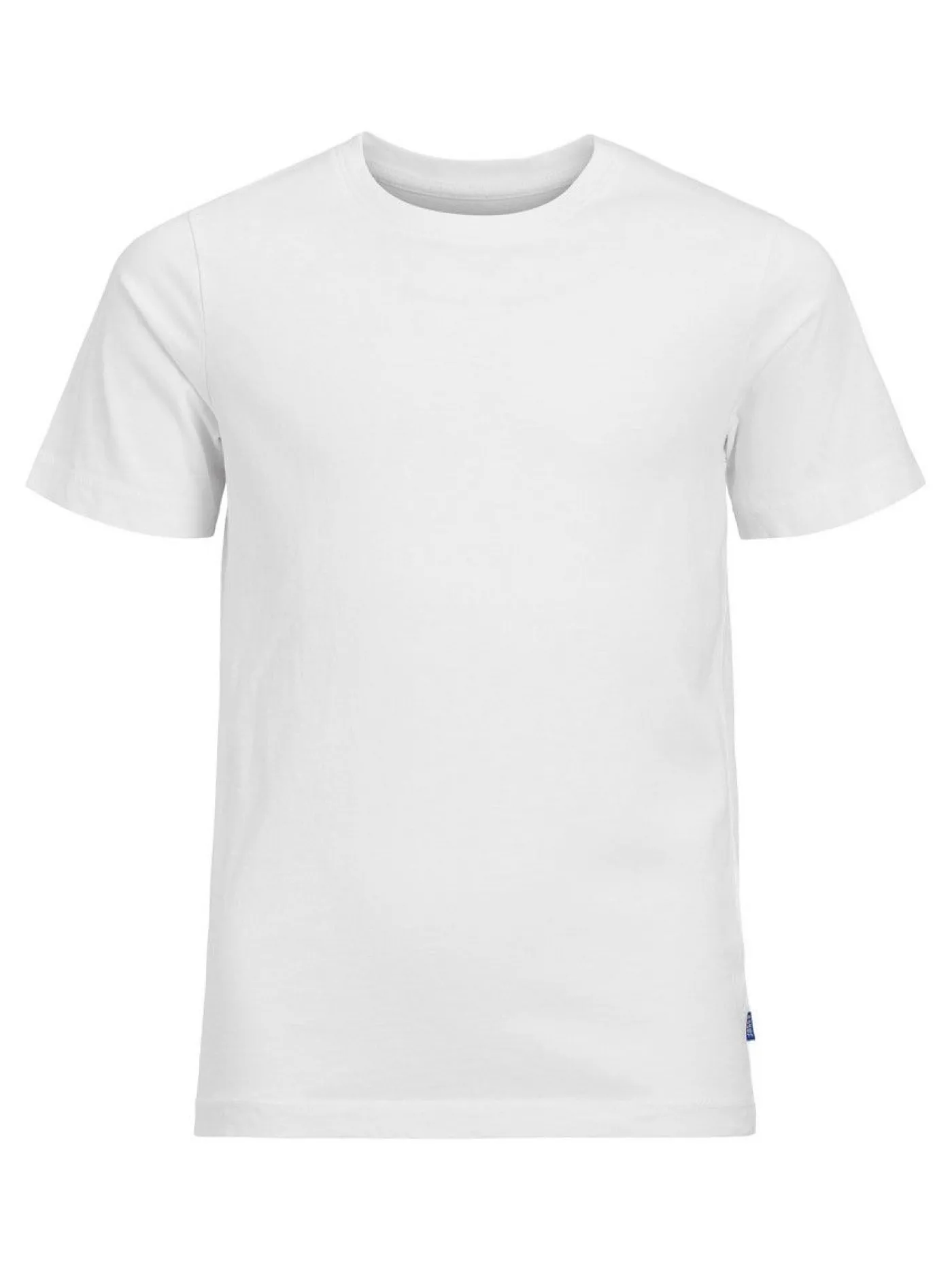 JJEORGANIC BASIC TEE SS O-NECK NOOS - White
