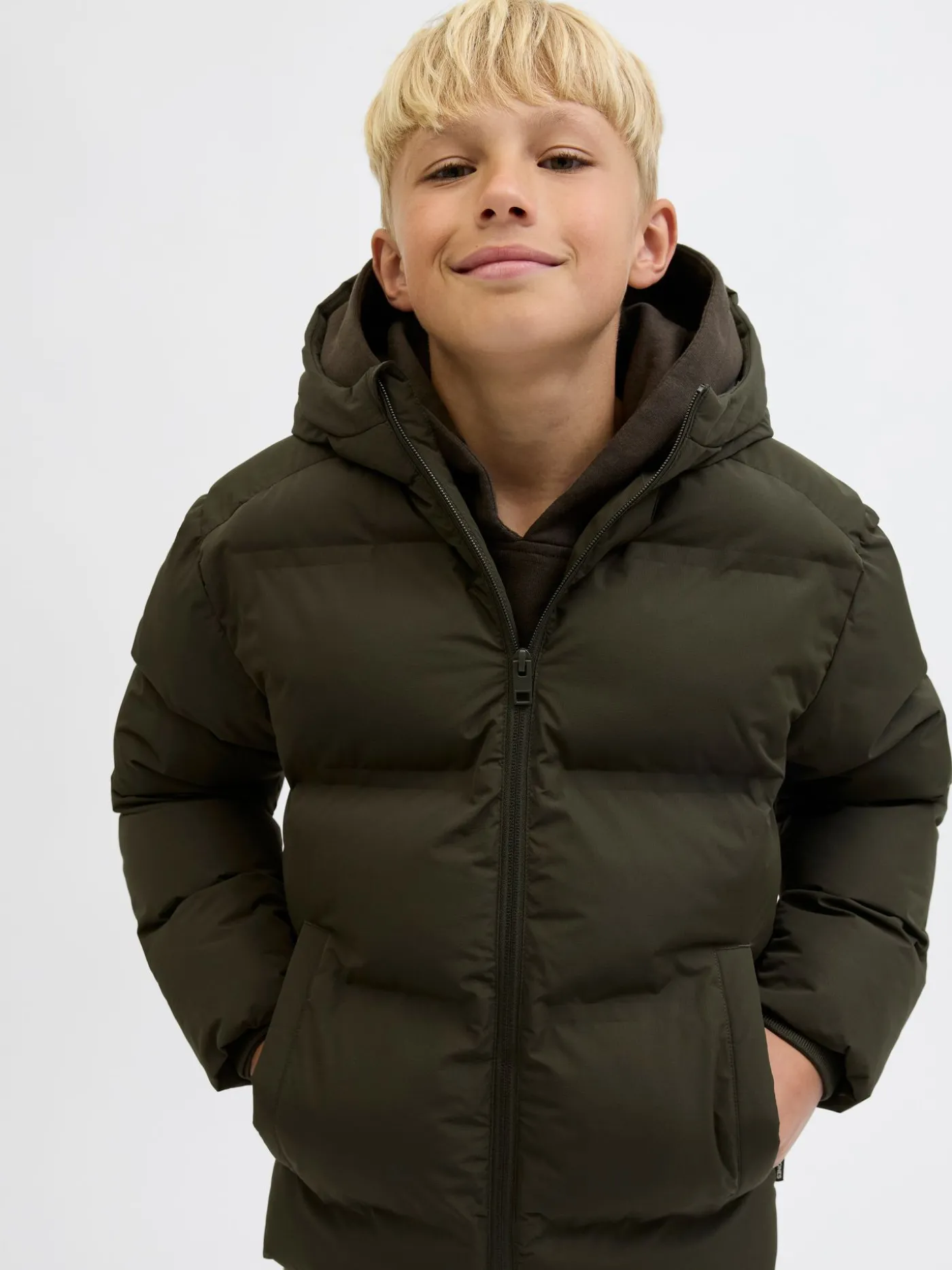 JJESOHO PUFFER HOOD SN JNR