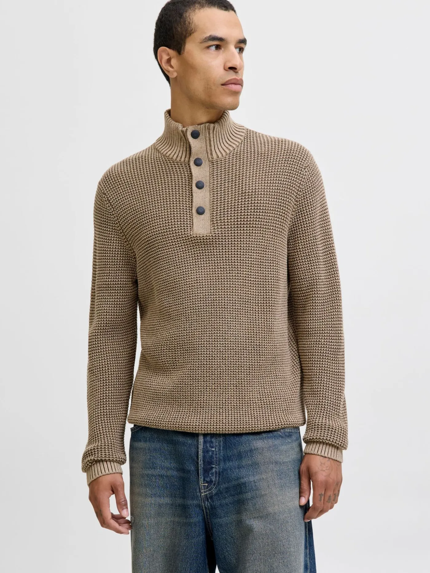JJETHAN KNIT HIGH NECK