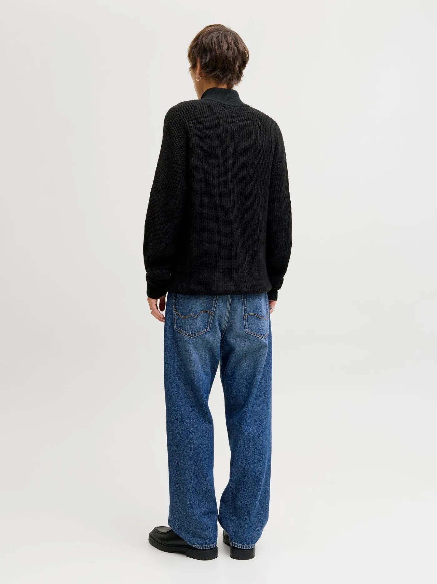 JJKAITO KNIT HALF ZIP BF