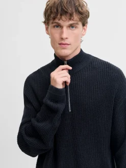 JJKAITO KNIT HALF ZIP BF