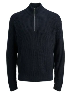 JJKAITO KNIT HALF ZIP BF