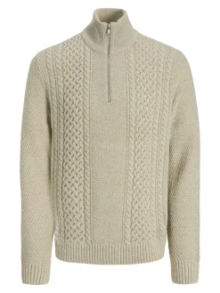 JJPAUL KNIT HALF ZIP