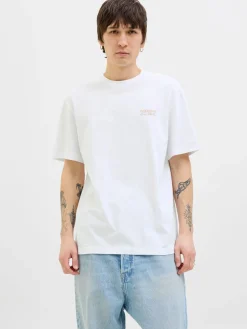 JJSUMMER VIBES TEE SS CREW NECK LN