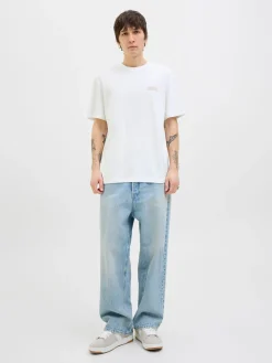 JJSUMMER VIBES TEE SS CREW NECK LN