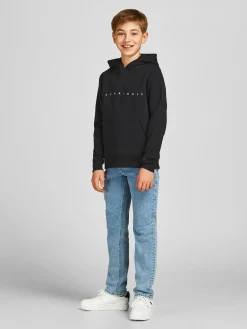 JORCOPENHAGEN SWEAT HOOD NOOS JNR - Black/JJ EMB