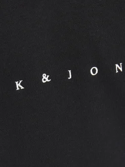 JORCOPENHAGEN SWEAT HOOD NOOS JNR - Black/JJ EMB