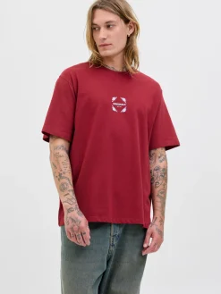 JORDIA GRAPHIC BACK TEE SS CREW NEC