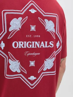 JORDIA GRAPHIC BACK TEE SS CREW NEC