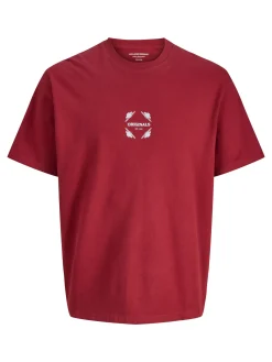 JORDIA GRAPHIC BACK TEE SS CREW NEC