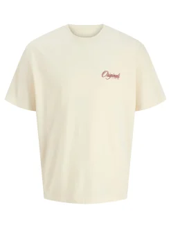 JORDIA GRAPHIC BACK TEE SS CREW NEC