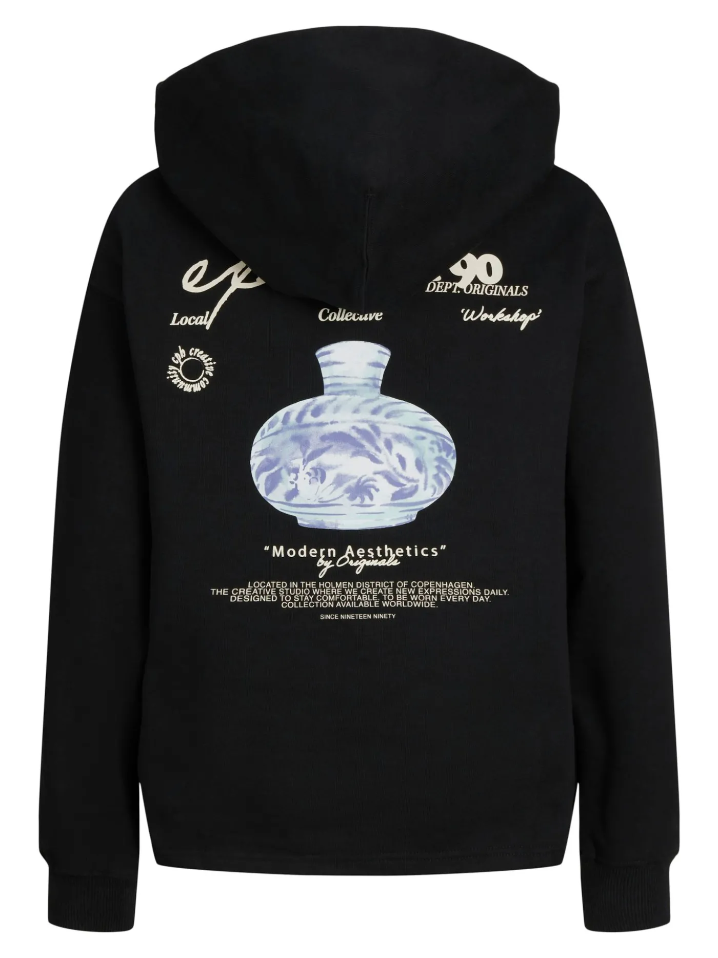 JORGREENPOINT BACK SWEAT HOOD LN JN