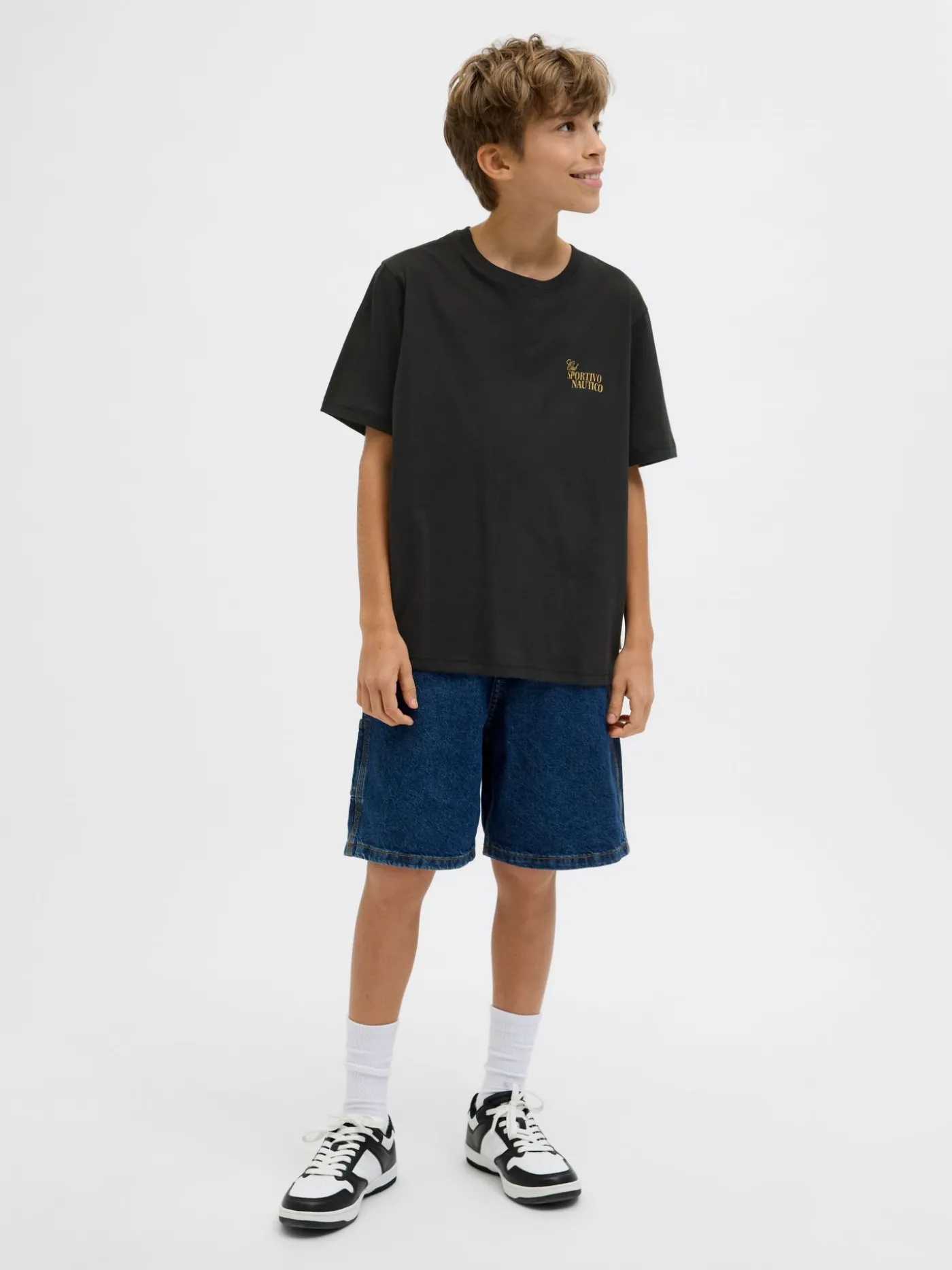 JORHYDRA CUTOUT TEE SS CREW NECK JN
