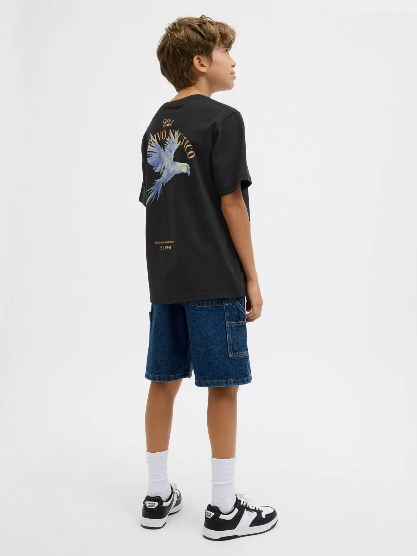 JORHYDRA CUTOUT TEE SS CREW NECK JN