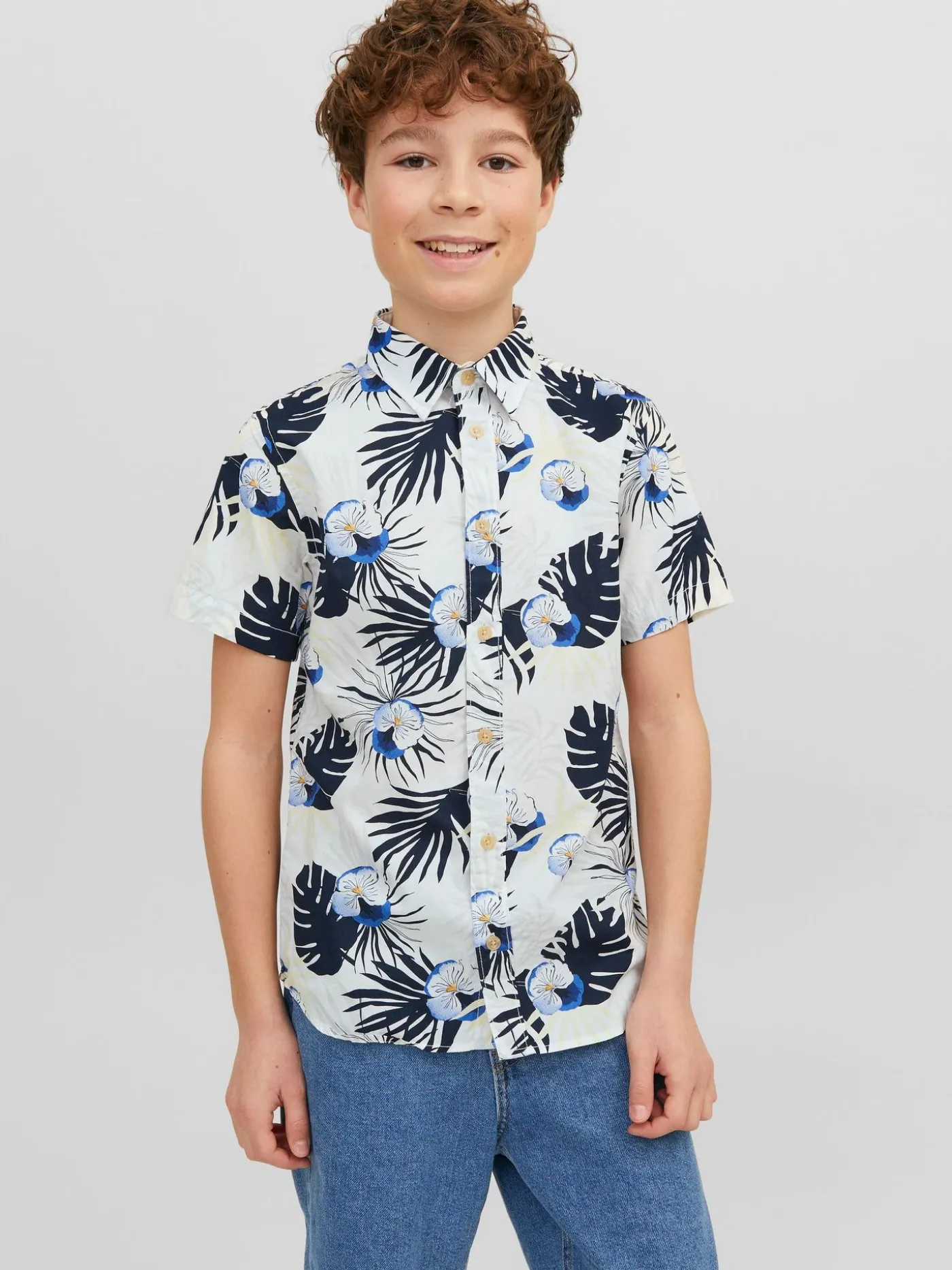 JORJAMES TULUM AOP SHIRT SS JNR