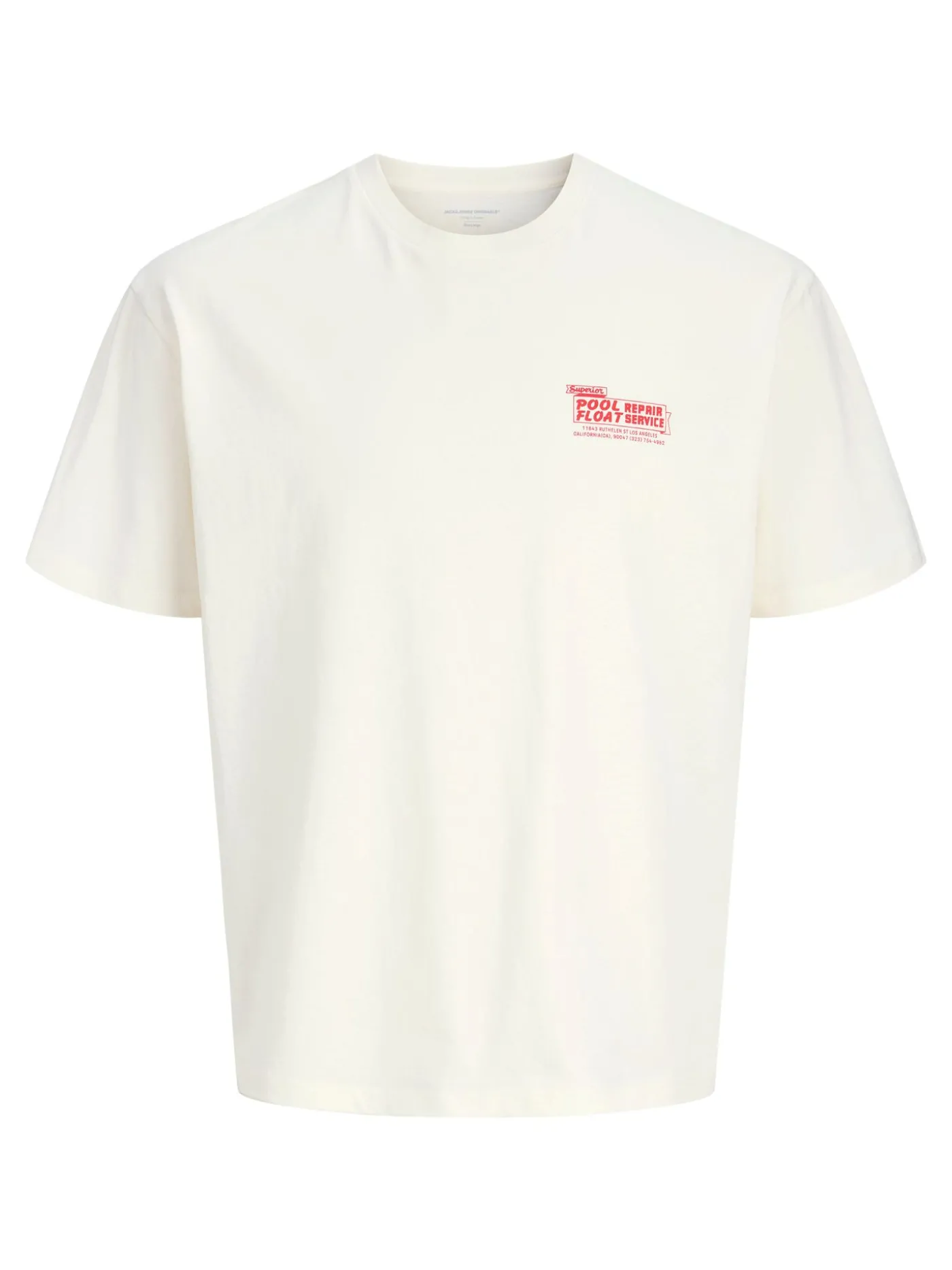 JORPOOL FLOAT TEE SS CREW NECK STY