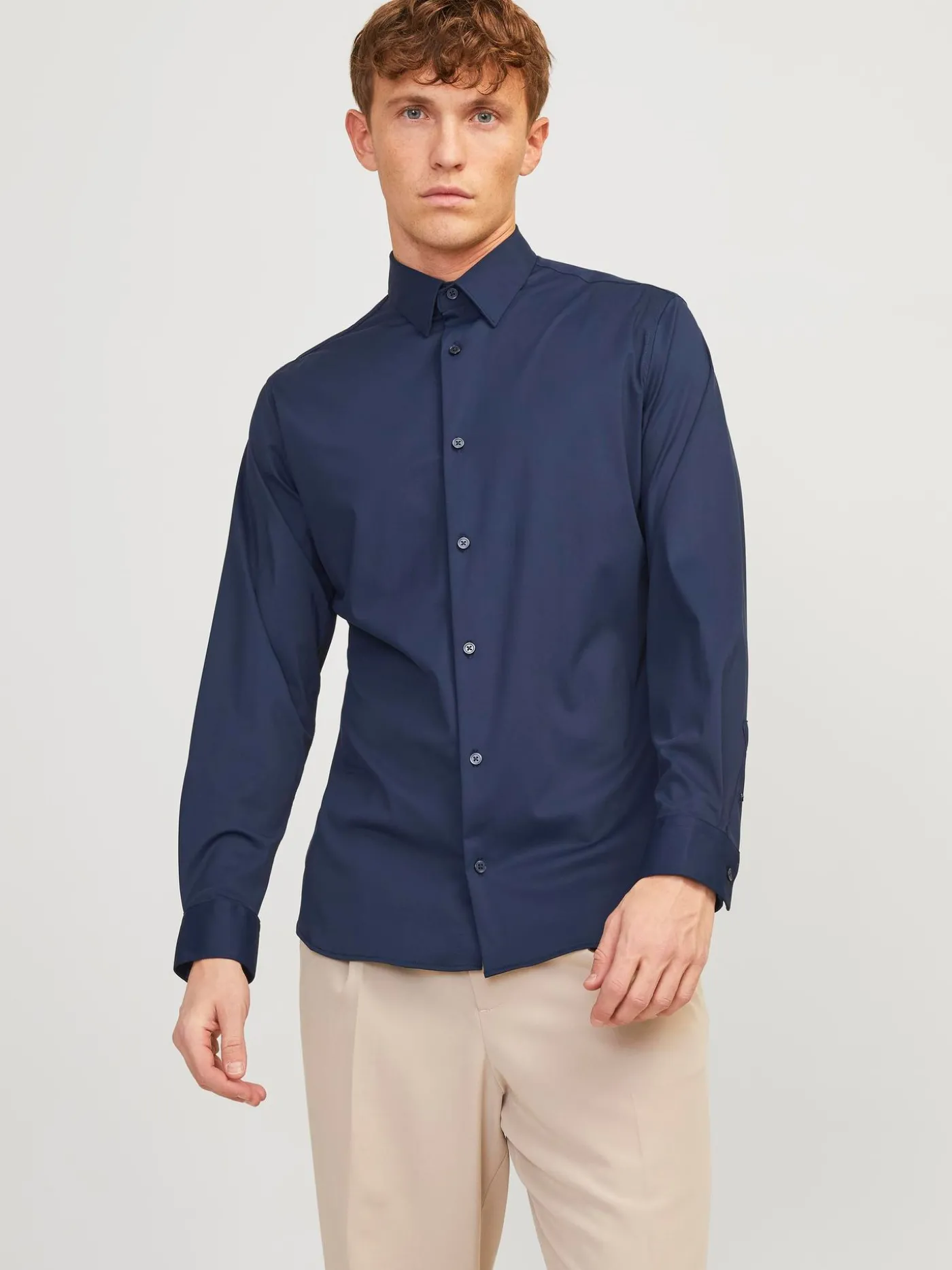 JPRBLAACTIVE STRETCH SLIM SHIRT L/S