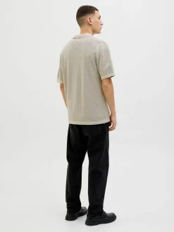 JPRBLAARTO KNIT POLO SS LN