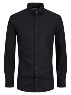 JPRBLAROYAL SHIRT L/S NOOS - Black/SLIM FIT