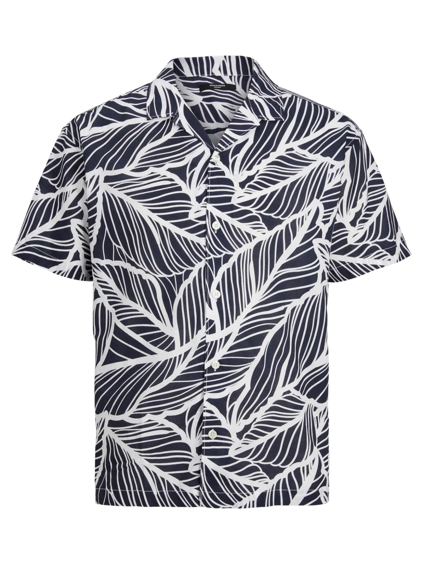 JPRBLASUMMER LINEN LEAF RESORT SHIR