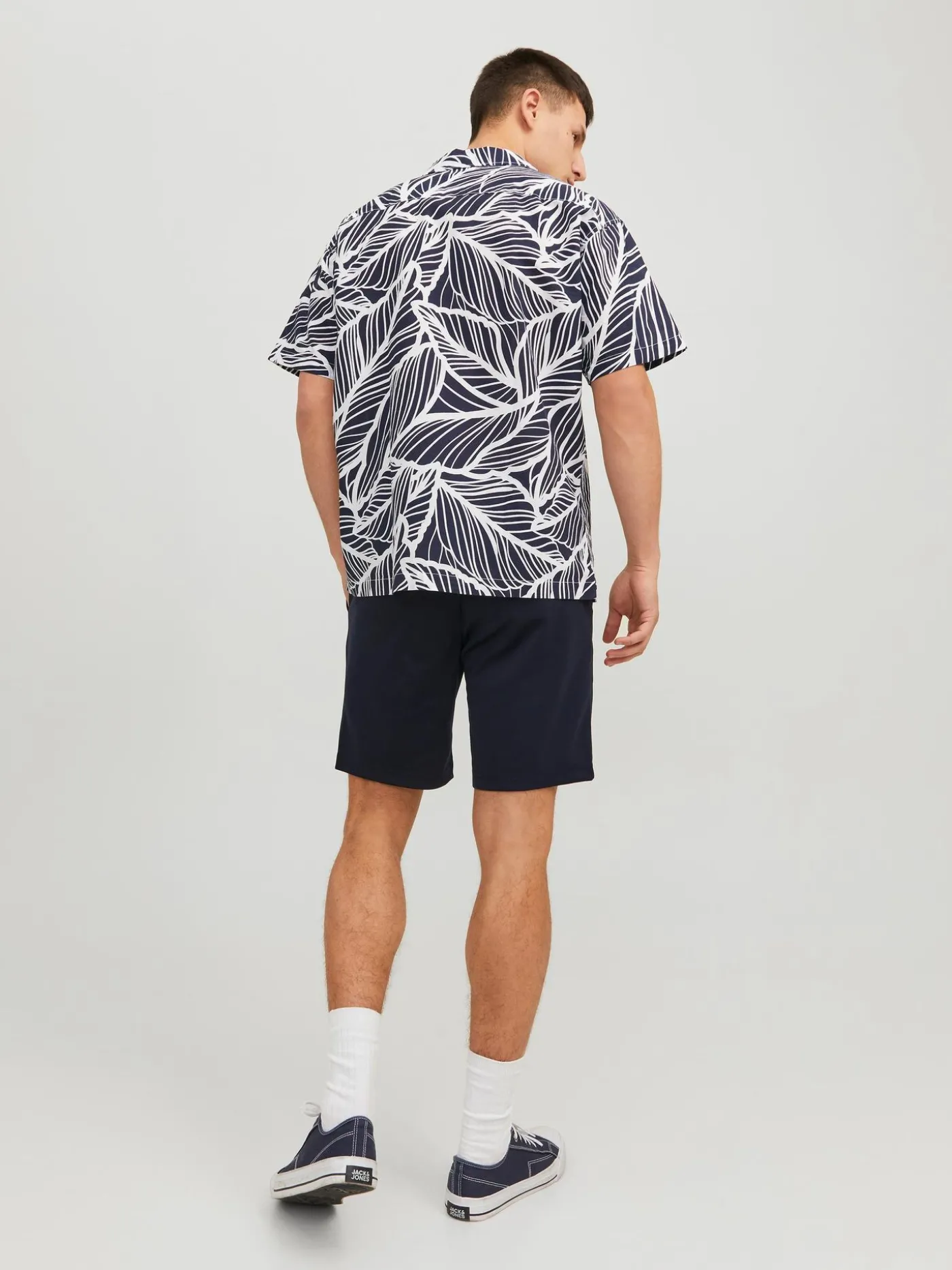 JPRBLASUMMER LINEN LEAF RESORT SHIR