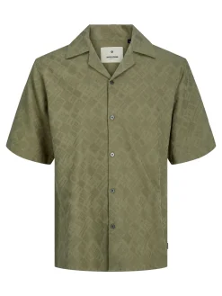 JPRBLUOREGON JACQUARD RESORT SHIRT