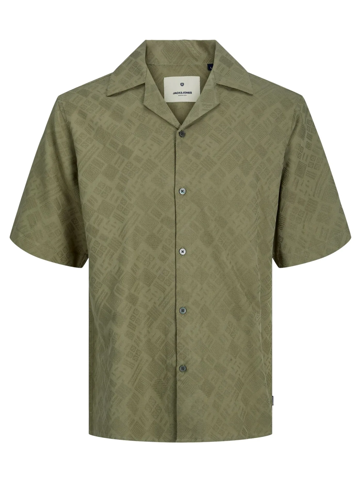 JPRBLUOREGON JACQUARD RESORT SHIRT