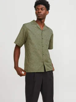 JPRBLUOREGON JACQUARD RESORT SHIRT