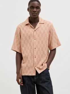 JPRBLUVINCENT PRINT RESORT S/S SHIR