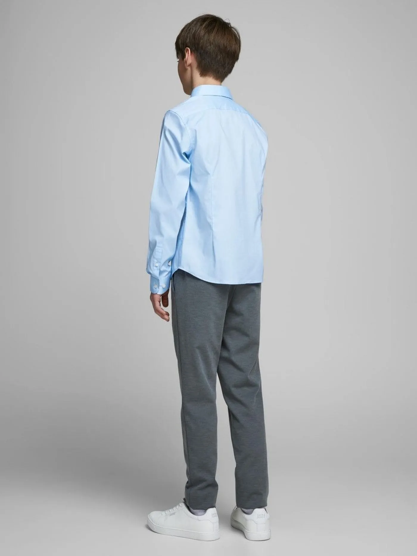 JPRPARMA SHIRT L/S NOOS JNR - Cashmere Blue