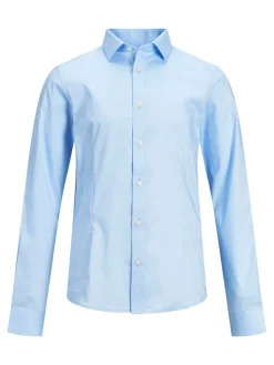 JPRPARMA SHIRT L/S NOOS JNR - Cashmere Blue