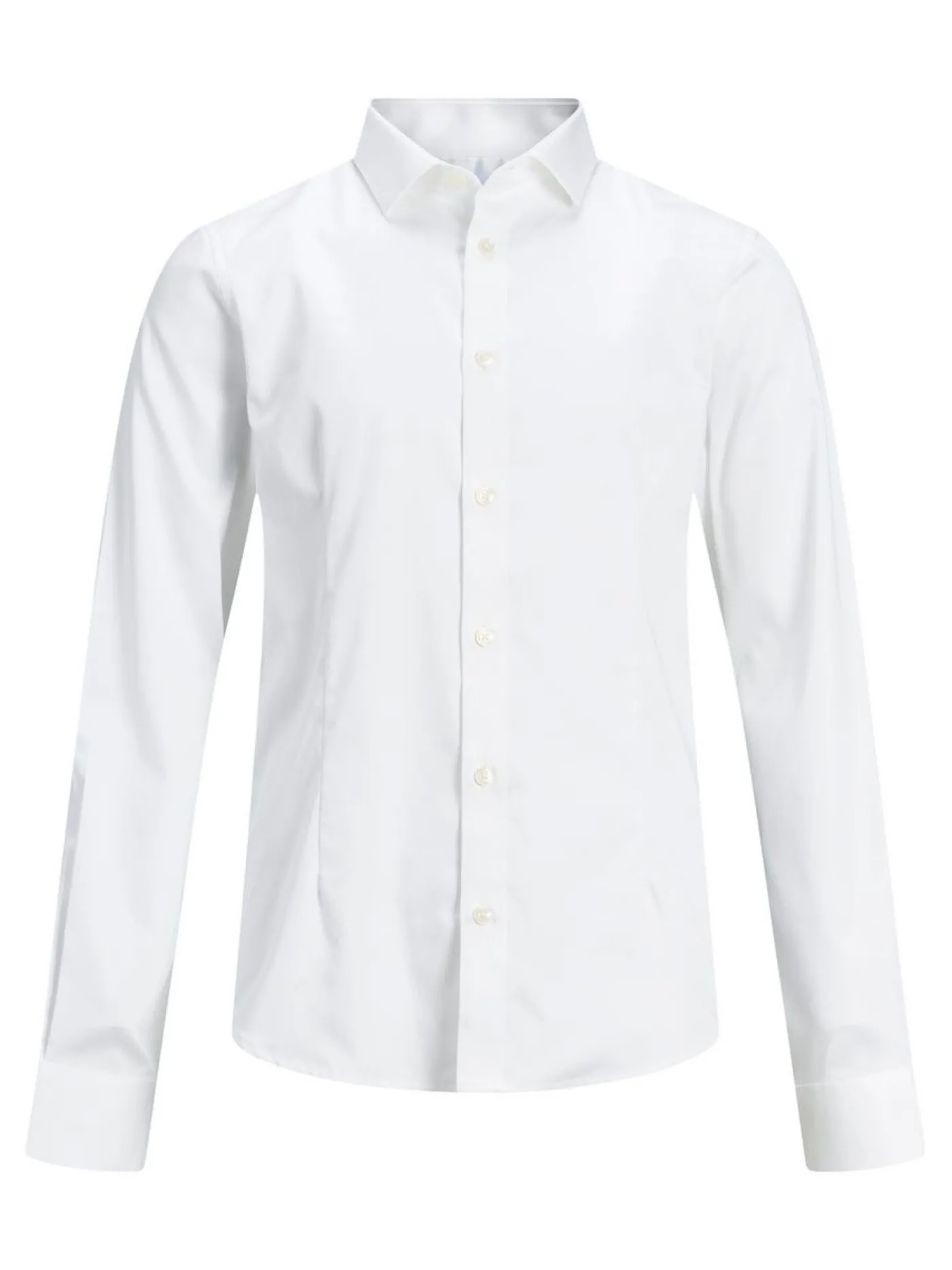 JPRPARMA SHIRT L/S NOOS JNR - White