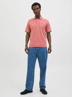 JPRPAULOS PLAY AOP BLU. SS POLO