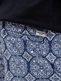 JPSTJAIDEN SEERSUCKER AOP SHORT MI