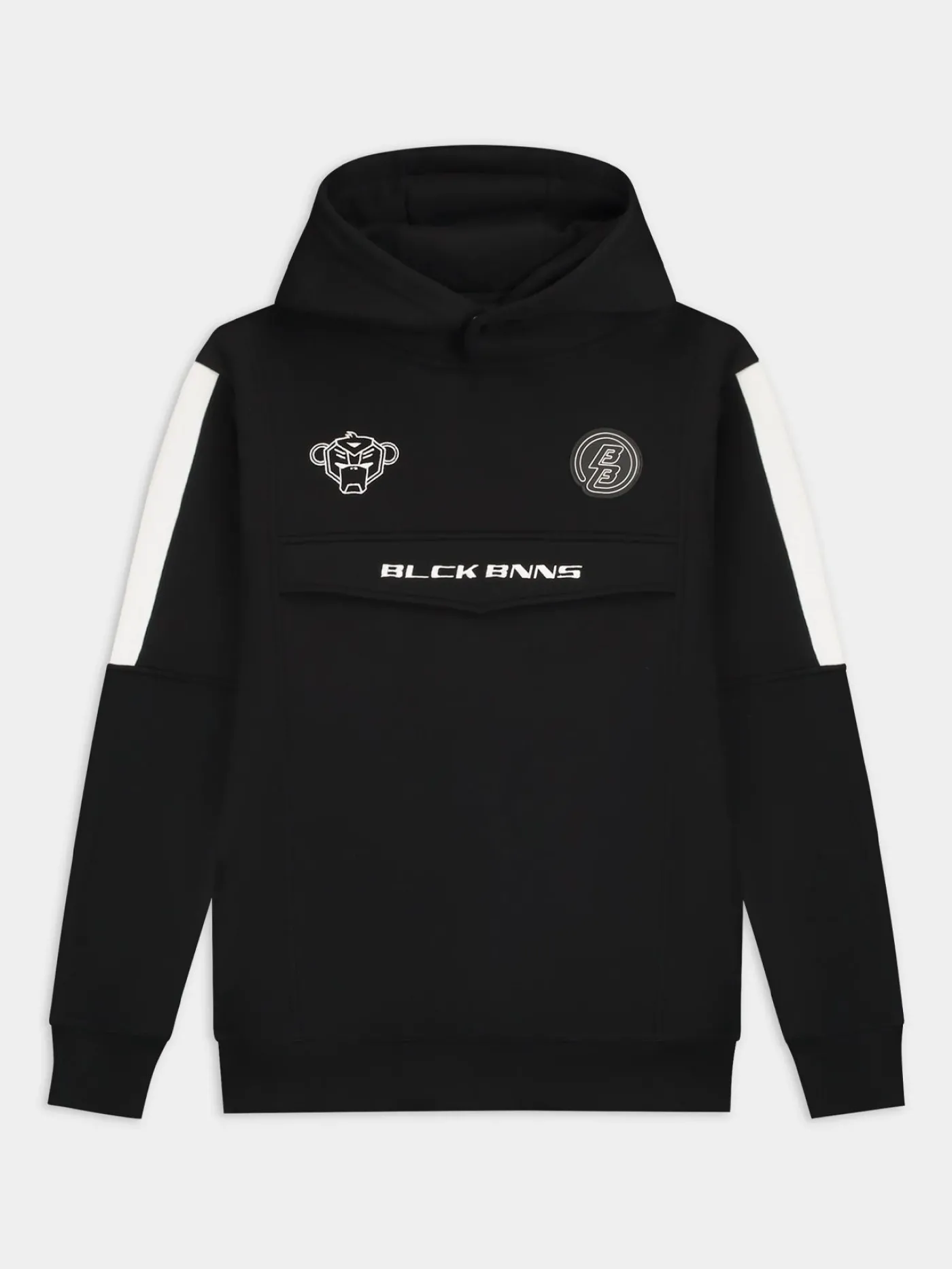 Jr.Anorak stripe hoodie