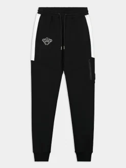 Jr.stripe sweatpants