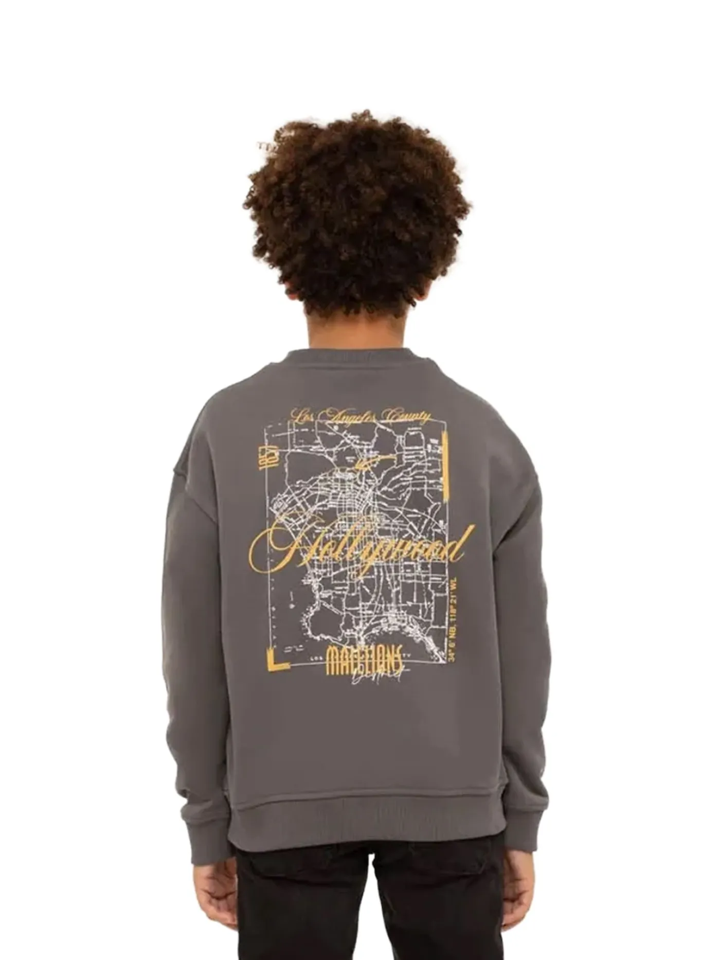 Junior Hollywood map sweater