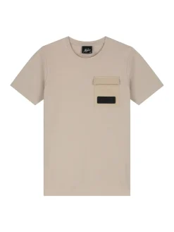 Junior nylon pocket t-shirt