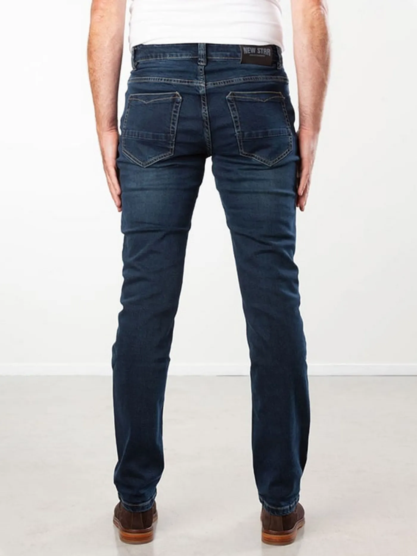 Jv Slim ns pants slim fit stretch denim dark stw