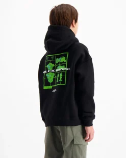 Kids action figure hoodie