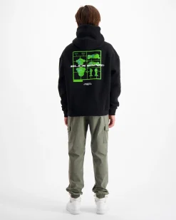 Kids action figure hoodie