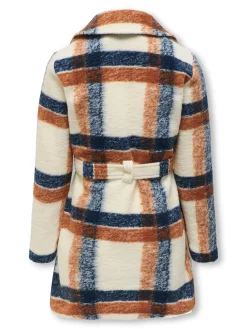 KOGANDREA CHECK COAT CP OTW