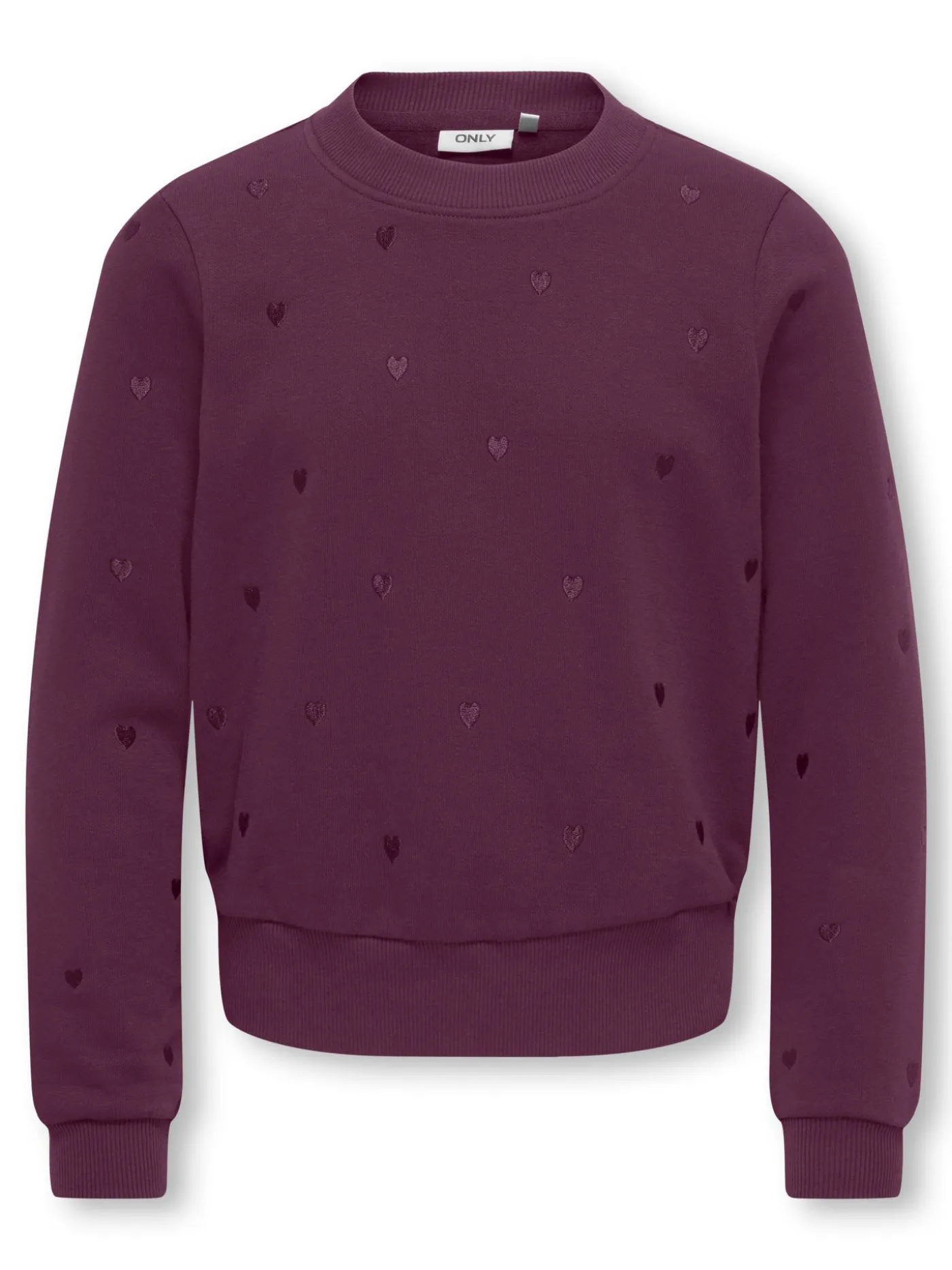 KOGATIKA L/S O-NECK EMB HEART SWT