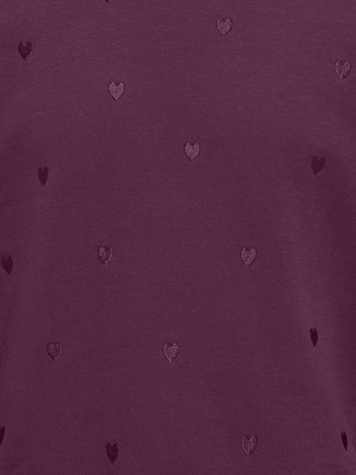 KOGATIKA L/S O-NECK EMB HEART SWT