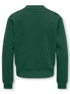 KOGATIKA L/S O-NECK EMB HEART SWT