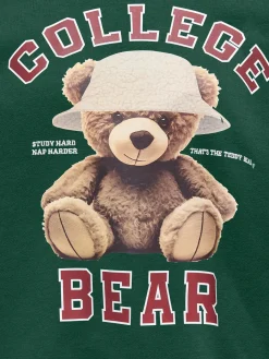 KOGBILA L/S OVZ PRINT O-NECK SWT NO